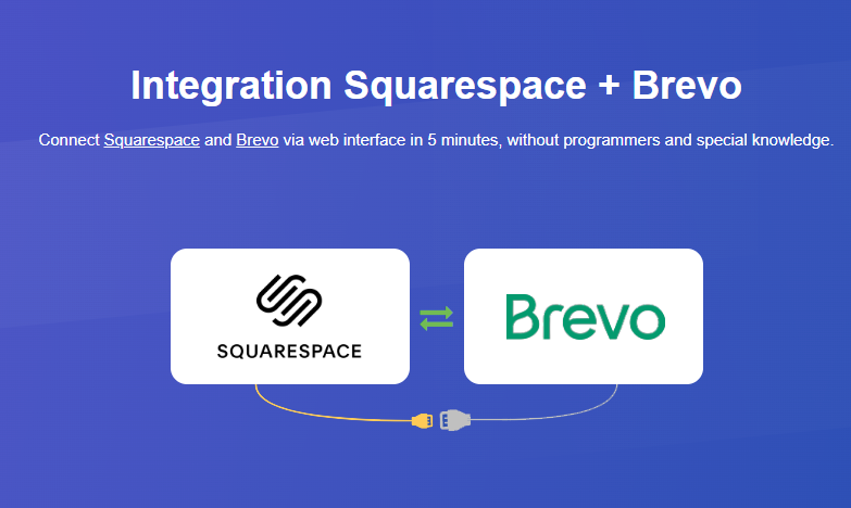 Does Brevo Integrate With Squarespace