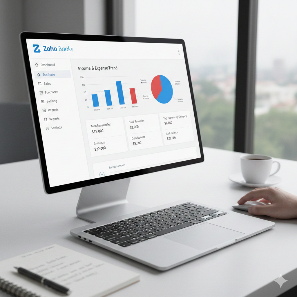 zoho books free trial