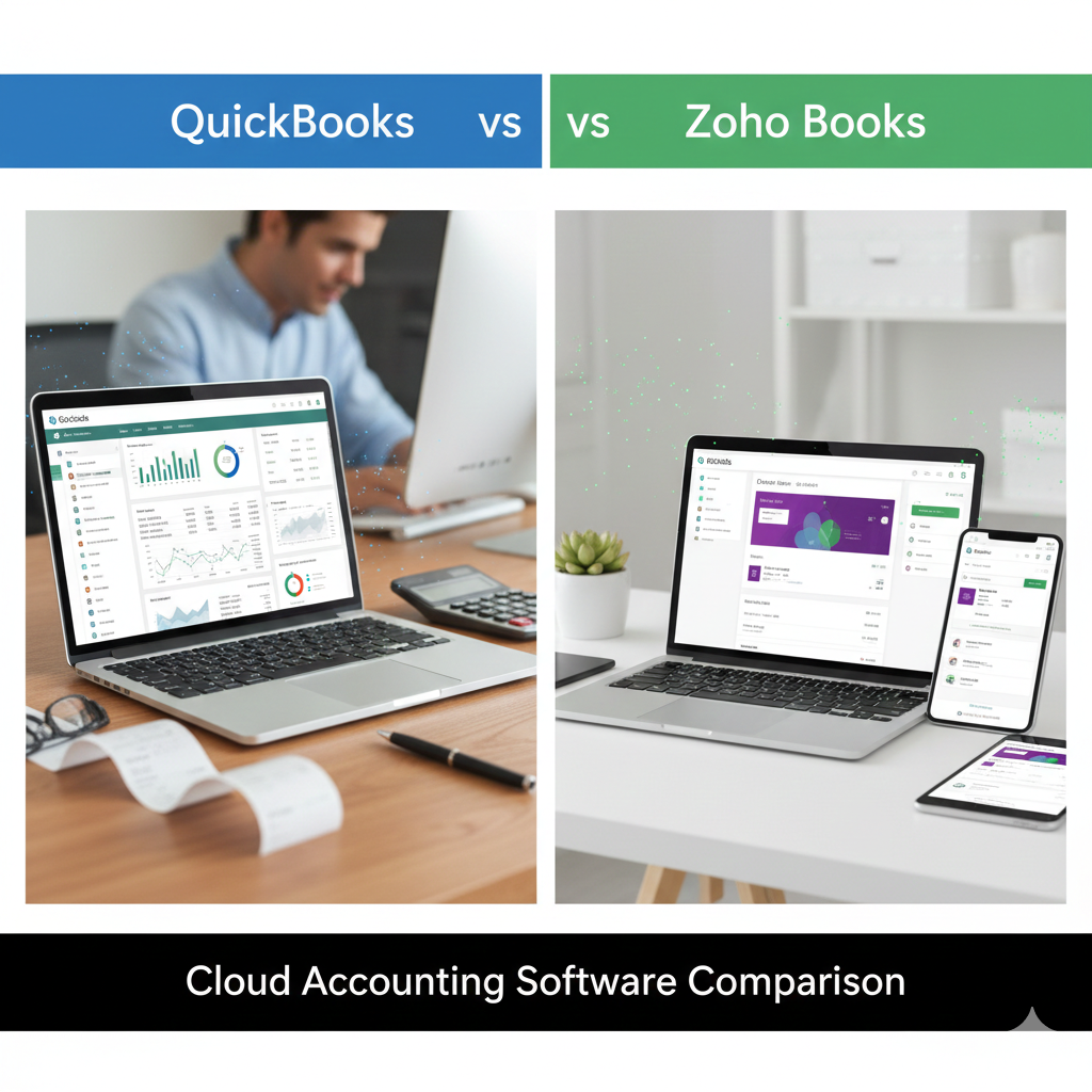 QuickBooks vs Zoho Books